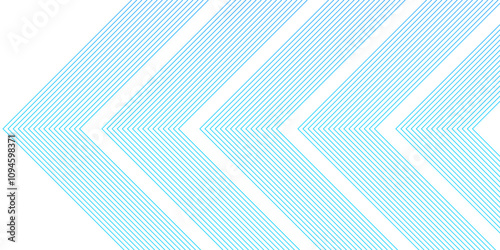 Abstract Blue Stripes background design with layers of Geometric shapes. White and blue modern minimalistic geometric blueprint background& bright lines. Vector futuristic architecture concept.