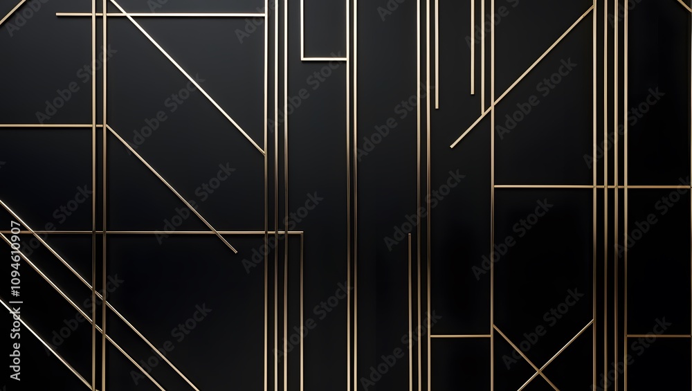 Black and Gold Luxe Background Black and Gold Luxe Background