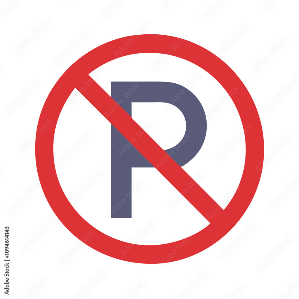 parking symbol indicating restricted areas in urban settings, designed to keep traffic flowing smoothly near busy streets and public spaces parking symbol indicating restricted areas in urban settings, designed to keep traffic flowing smoothly near busy streets and public spaces