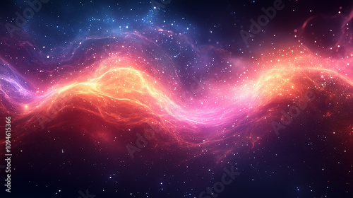 background with stars and space