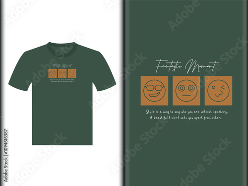 Fantastic Moment Vector T Shirt Design