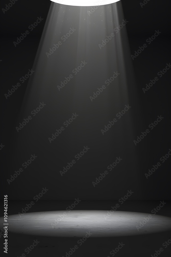 spotlight grey black background,generation AI spotlight grey black background,generation AI