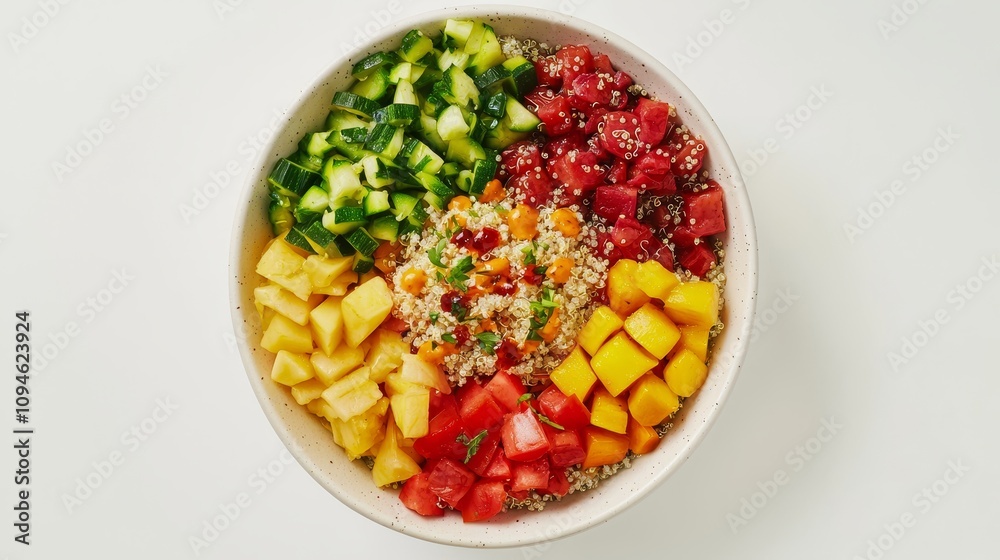 Fresh fruit salad preparation kitchen recipe healthy eating top-down view culinary creativity Fresh fruit salad preparation kitchen recipe healthy eating top-down view culinary creativity