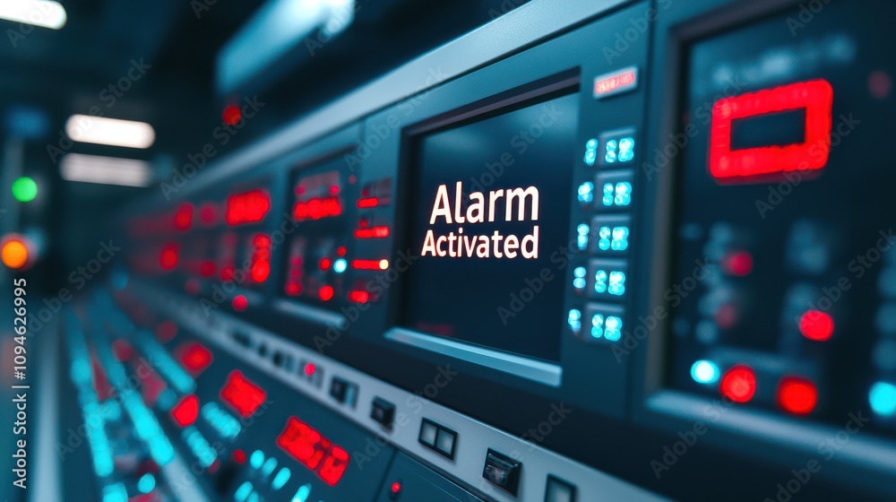 A close-up of a control panel displaying an A close-up of a control panel displaying an
