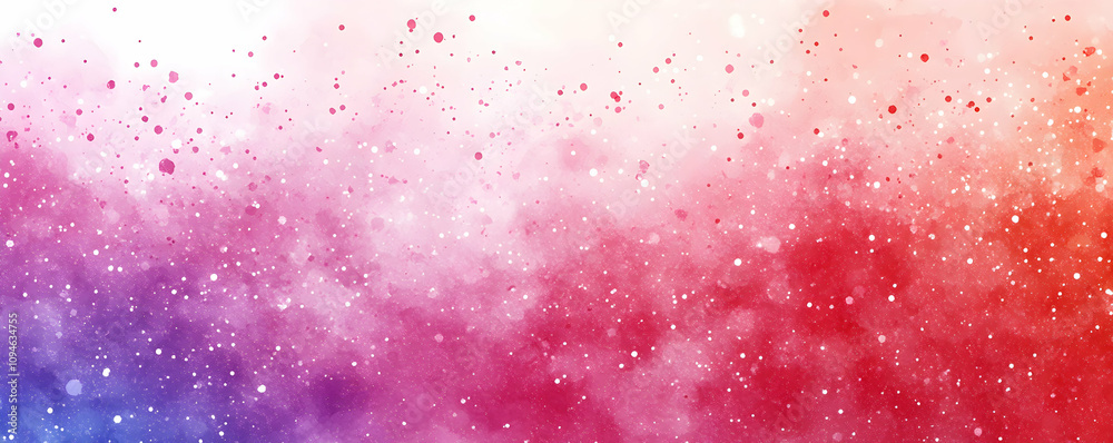 Fototapeta premium Abstract Watercolor Background with Colorful Splashes and Spots