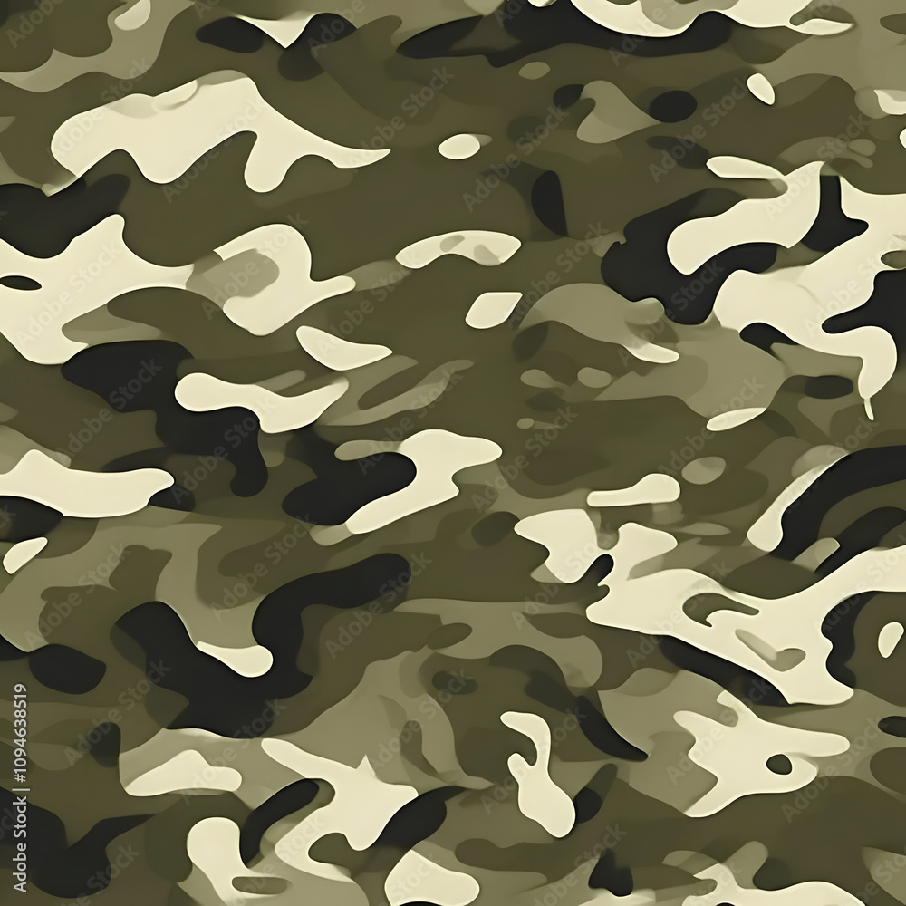 Naklejka premium vector camouflage, safari style, khaki color, army design