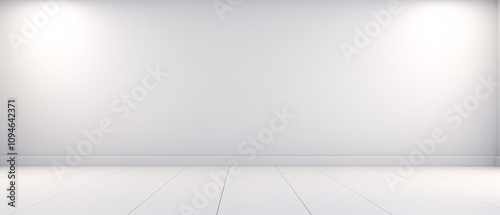 Luxury plain white gradient abstract studio background, smooth color transitions, clean, modern, and elegant design