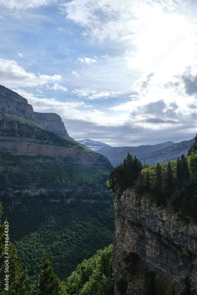 Naklejka premium Ordesa y Monte Perdido National Park, Huesca, Spain
