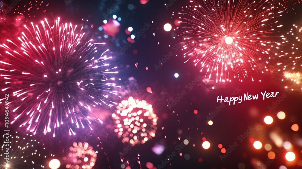Obraz premium new year celebration