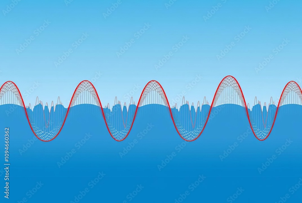 Transverse waves shown as oscillations perpendicular to the dire Transverse waves shown as oscillations perpendicular to the dire