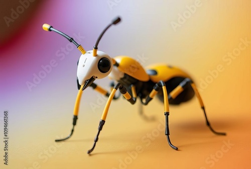 Organic Ant An ant robot with a bio inspired organic design its photo