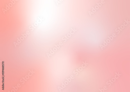 Romantic pink gradation background element with light shining on it photo