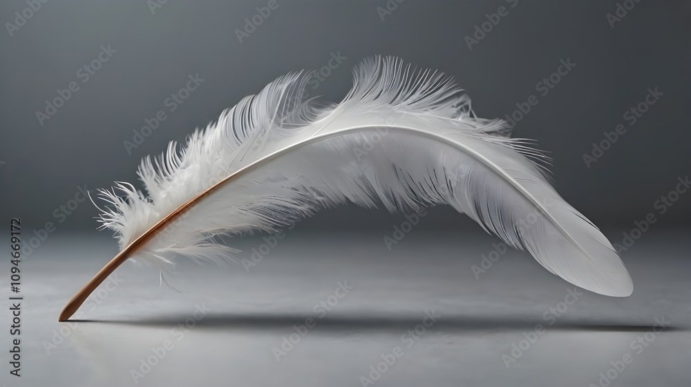 white feather on black background white feather on black background
