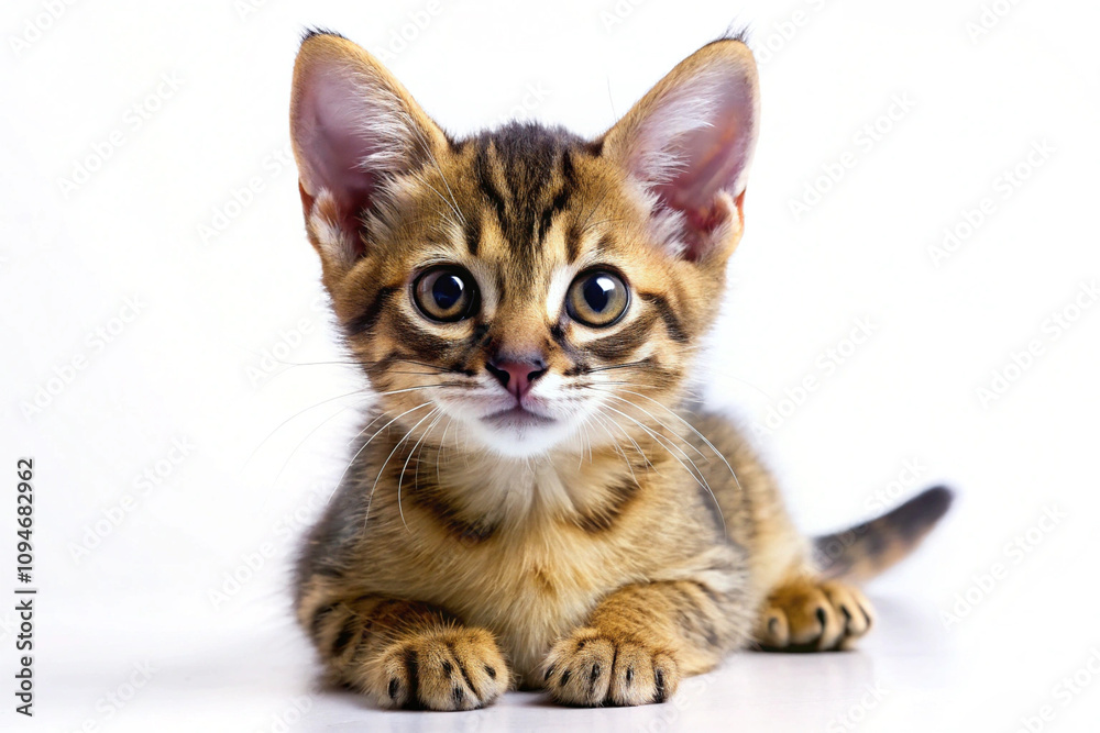 Cat, isolated on white background Cat, isolated on white background