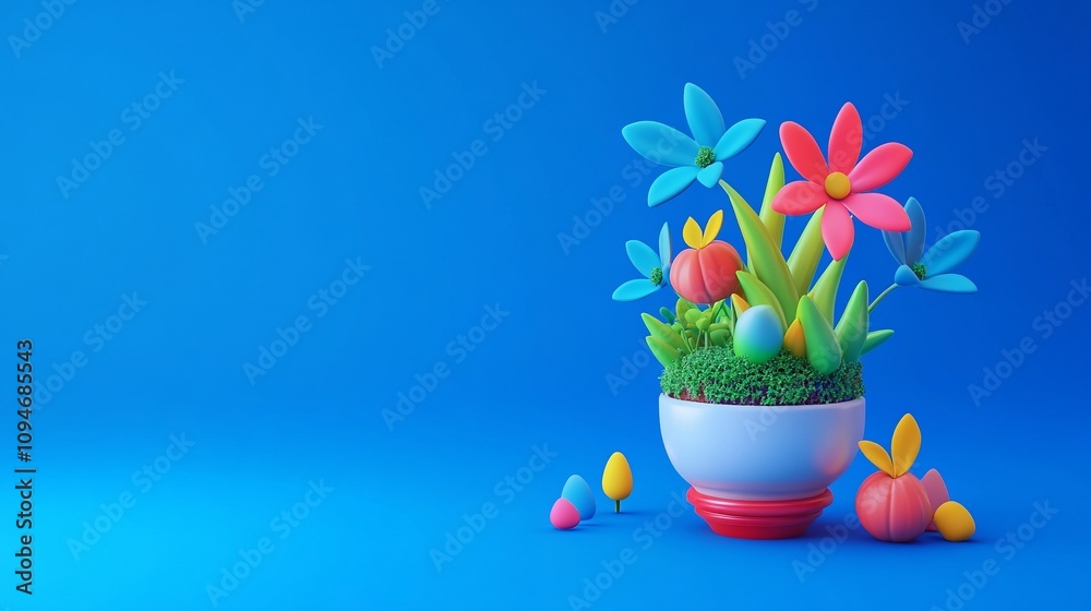 Light Bulb with Growing Plants Inside - 3D Rendered Image Light Bulb with Growing Plants Inside - 3D Rendered Image