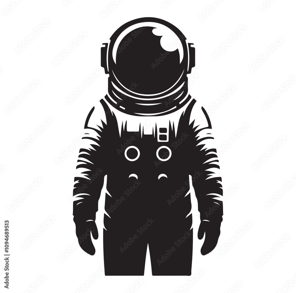 Astronaut vector silhouette Sh Astronaut vector silhouette Sh