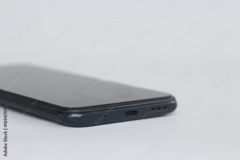 The phone. The cellphone looks like the shape of the device The phone. The cellphone looks like the shape of the device
