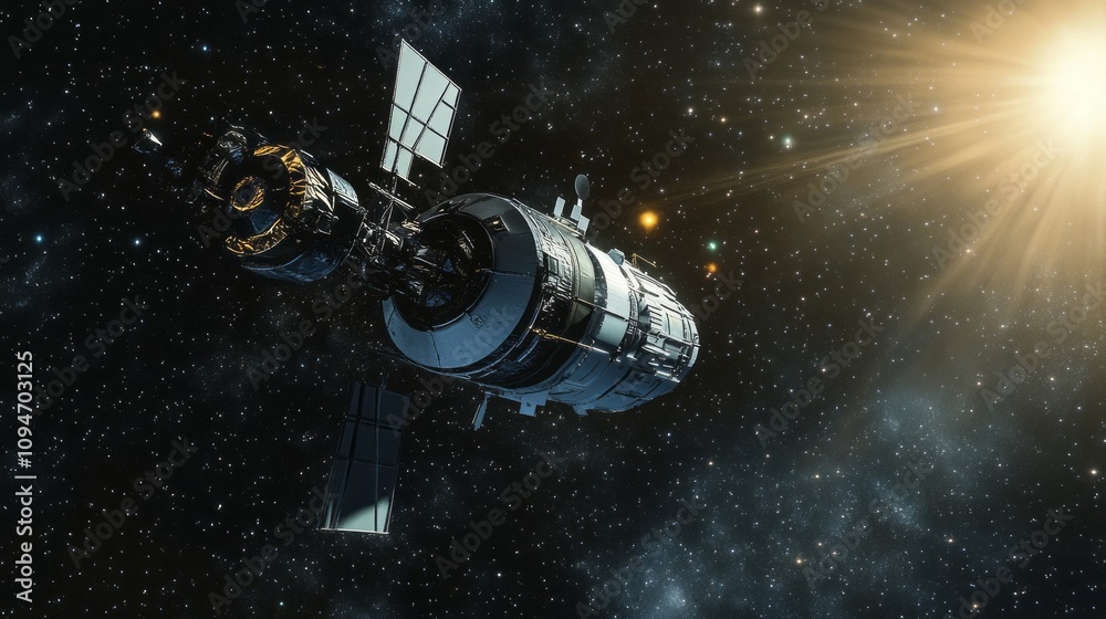 space probe with space for text space probe with space for text