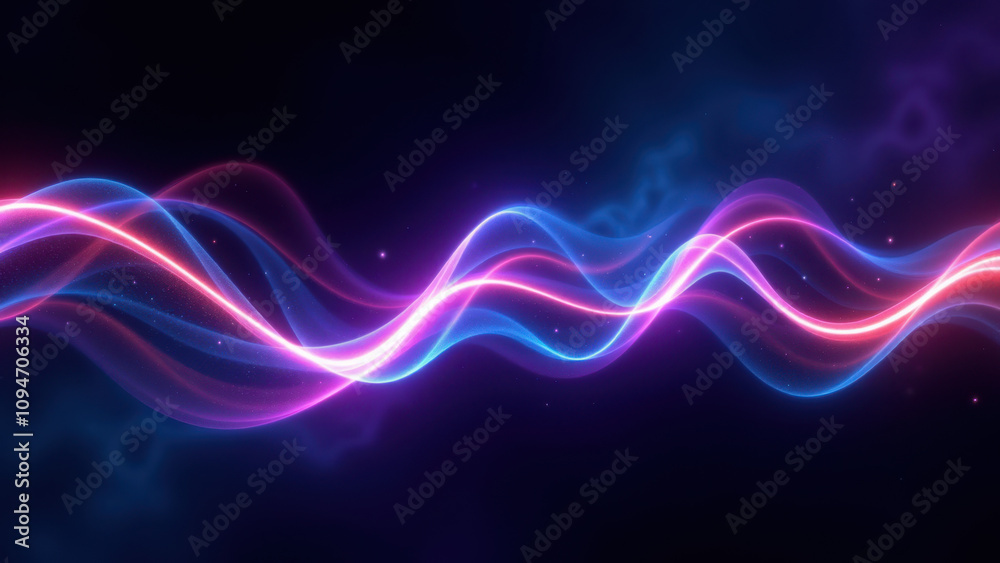 Abstract high-tech colorful wave. Abstract high-tech colorful wave.
