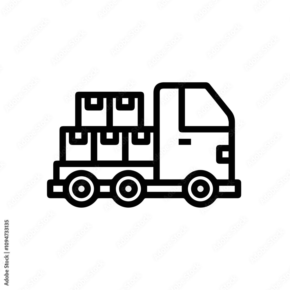 Truck icon symbol vector illustration
Truck icon symbol vector illustration