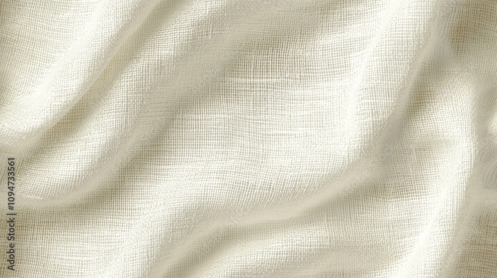 ivory white silk fabric with wrinkle curves, seamless pattern background ivory white silk fabric with wrinkle curves, seamless pattern background