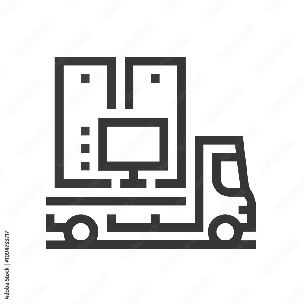 Truck icon symbol vector illustration
Truck icon symbol vector illustration