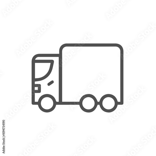 Truck icon symbol vector illustration 