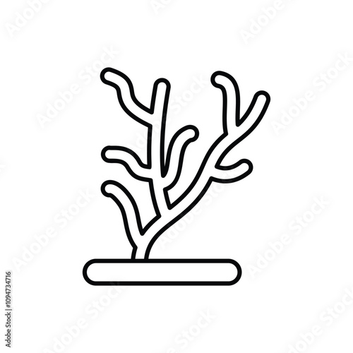 Coral Reef vector icon