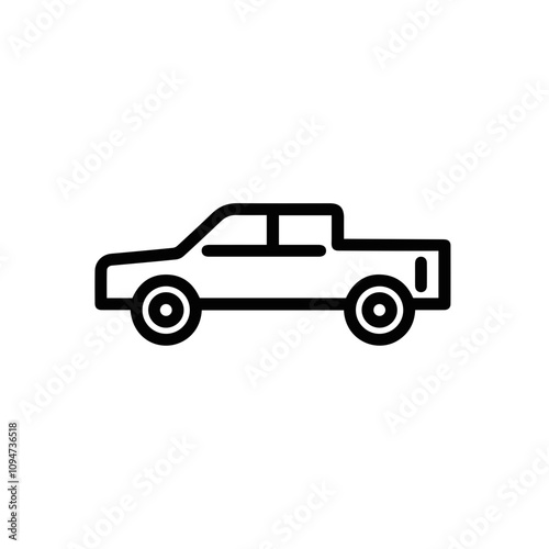 Truck icon symbol vector illustration 