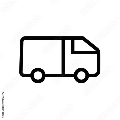 Truck icon symbol vector illustration 