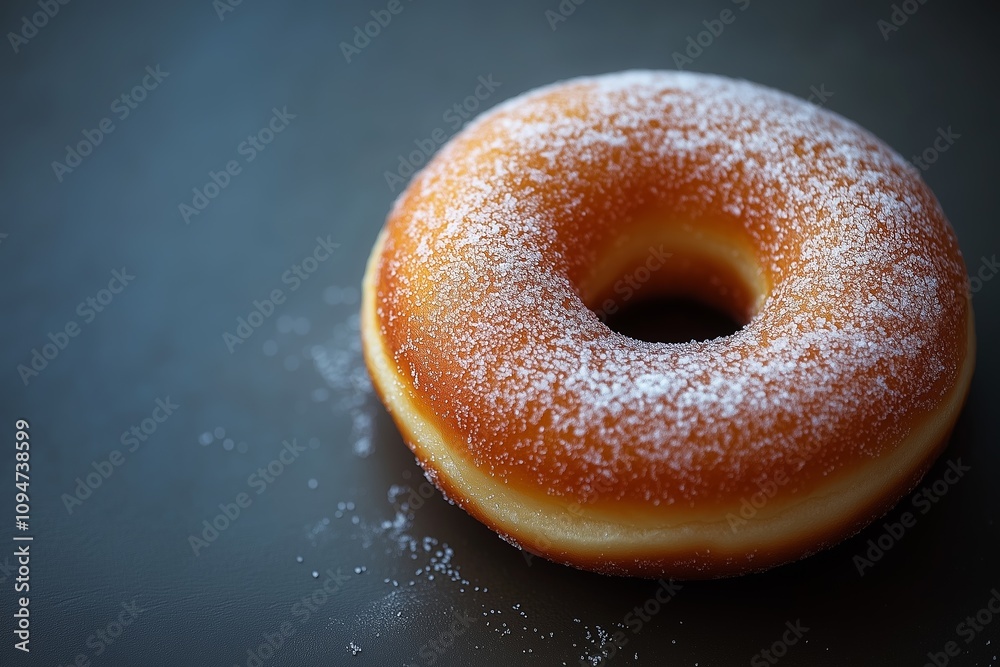 Classic Sugar-Coated Donut with a Golden Finish, Perfect for a Sweet and Simple Treat Classic Sugar-Coated Donut with a Golden Finish, Perfect for a Sweet and Simple Treat
