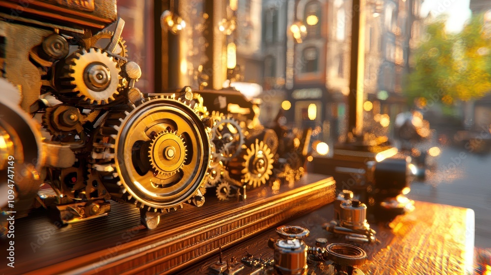 Intricate Mechanisms in Soft Focus at Repair Shop Intricate Mechanisms in Soft Focus at Repair Shop