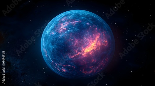 Alien planet astro photography space nebula