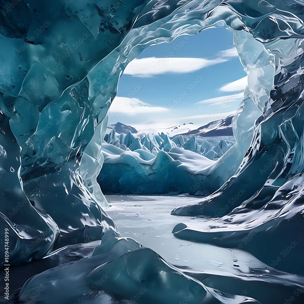 Obraz premium mountains ice - 44