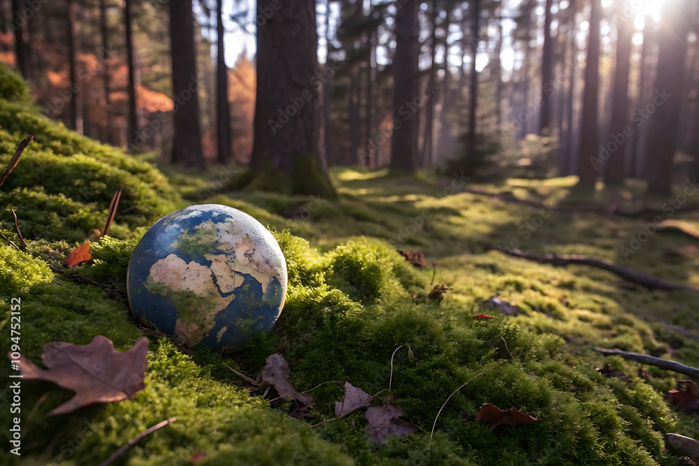 earth in the forest