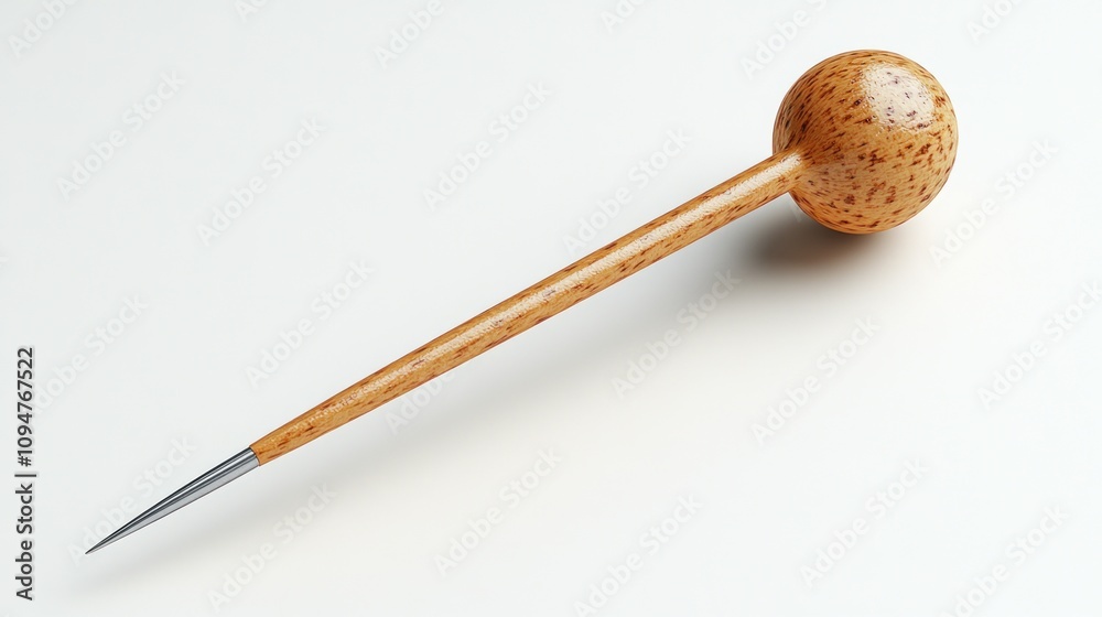 Wooden Handle Tool with Metal Tip Wooden Handle Tool with Metal Tip