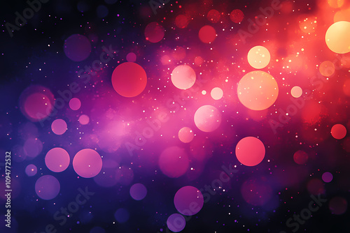 There are pointillisms, reds, purples, pulses, noises, and background colors