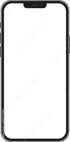 Smartphone frame vector 