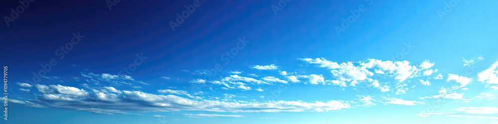 Endless Horizon: Stretching blue sky meets the end of the visible world Endless Horizon: Stretching blue sky meets the end of the visible world