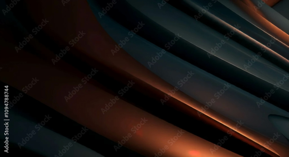 Calming Abstract Background with Smooth Curves Calming Abstract Background with Smooth Curves