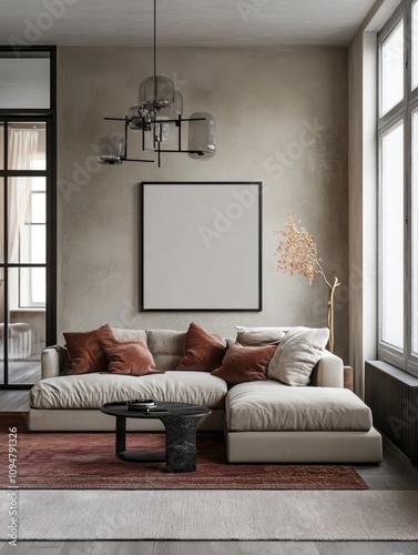 Modern Living Room Interior...