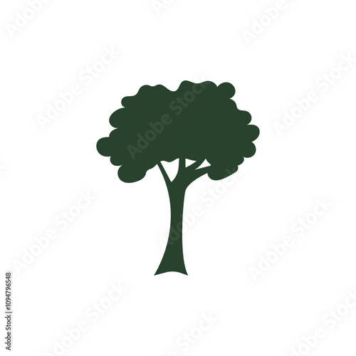 Tree logo icon vector