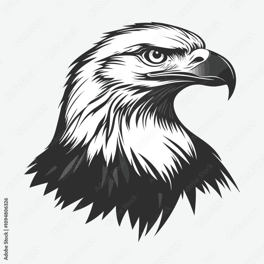 Eagle Bird Vector Illustration Eagle Bird Vector Illustration