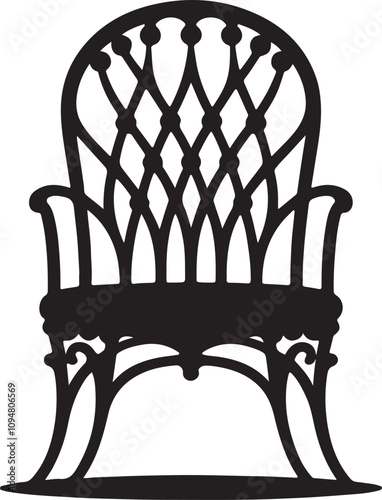 Barcelona Chair silhouette