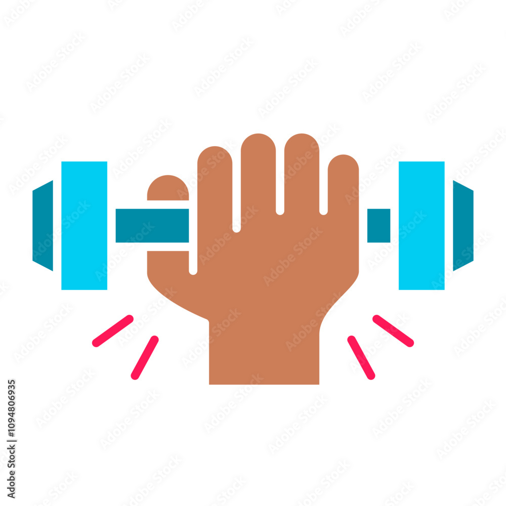 Fototapeta premium Strength and Power Icon