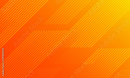 Abstract orange lines background. Eps10 vector