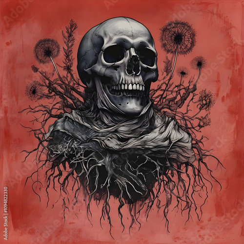 halloween skull