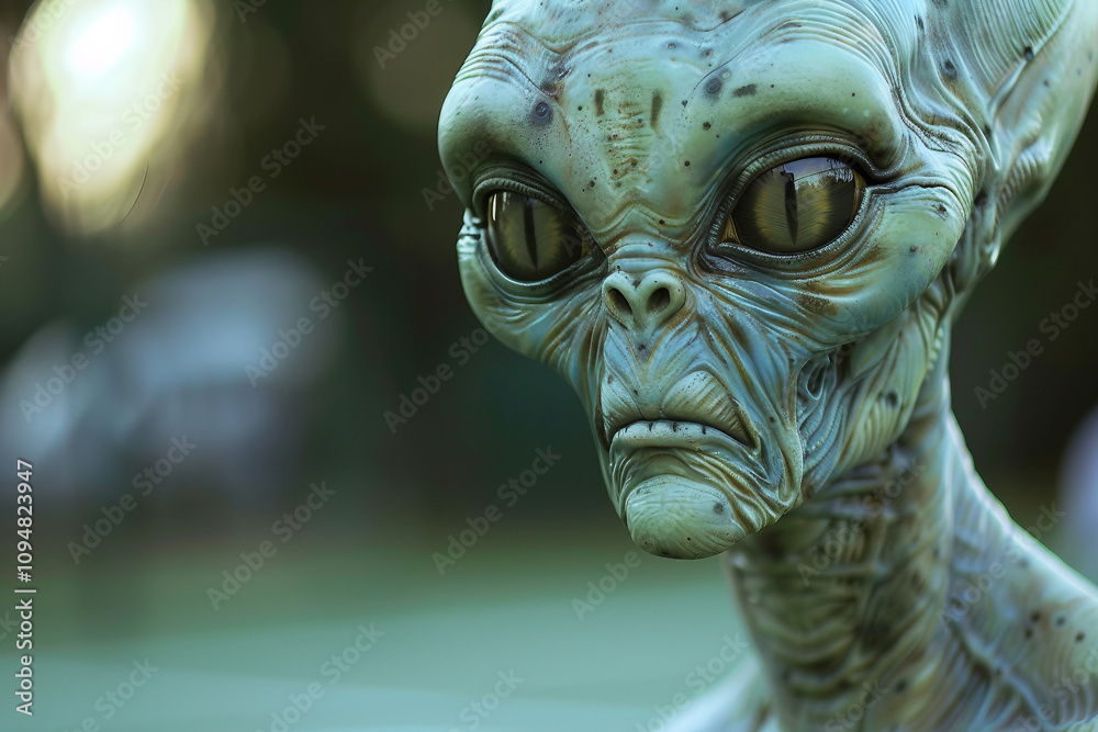 Portrait, creature or monster from a galaxy, universe or surreal cosmos generative AI design Portrait, creature or monster from a galaxy, universe or surreal cosmos generative AI design