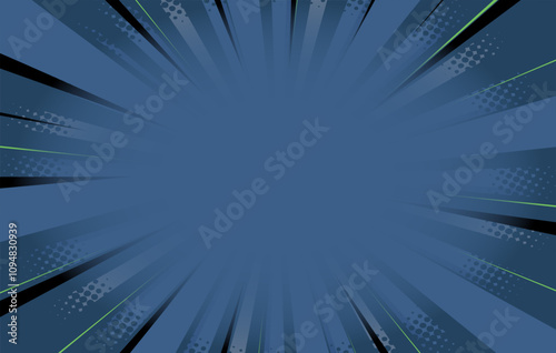 Balnk boom comic book text speech bubble in pop art style with dots. Clear wow balloon for posts and announcements. Empty message cloud background backdrop with flashes and stars. Vector illustration.