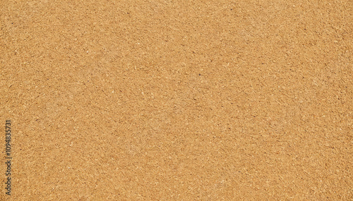 Smooth beige cork texture with copy space for design